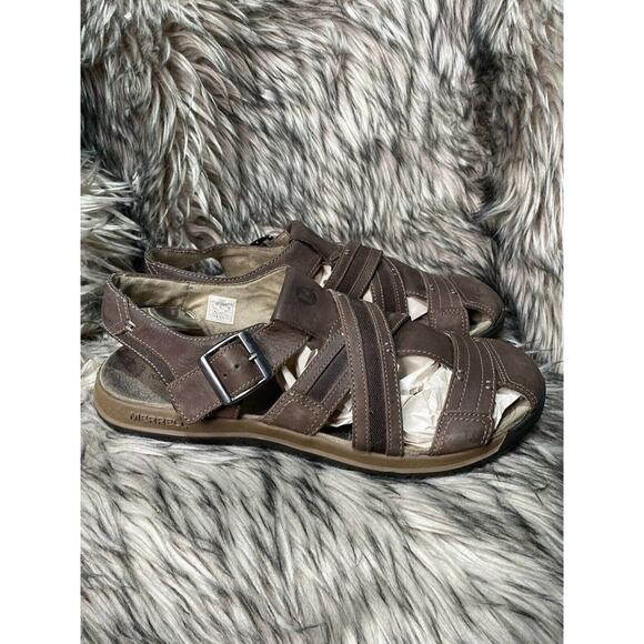Merrell Espresso‎ Men's Sandal's Shoe Size 13 - Picture 5 of 7